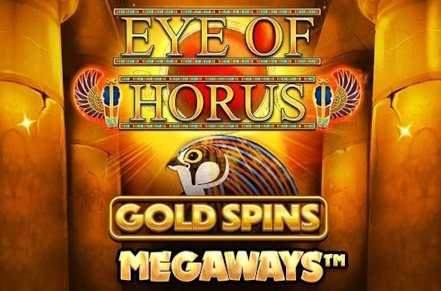 Eye of Horus Gold Spins Megaways Slot Logo