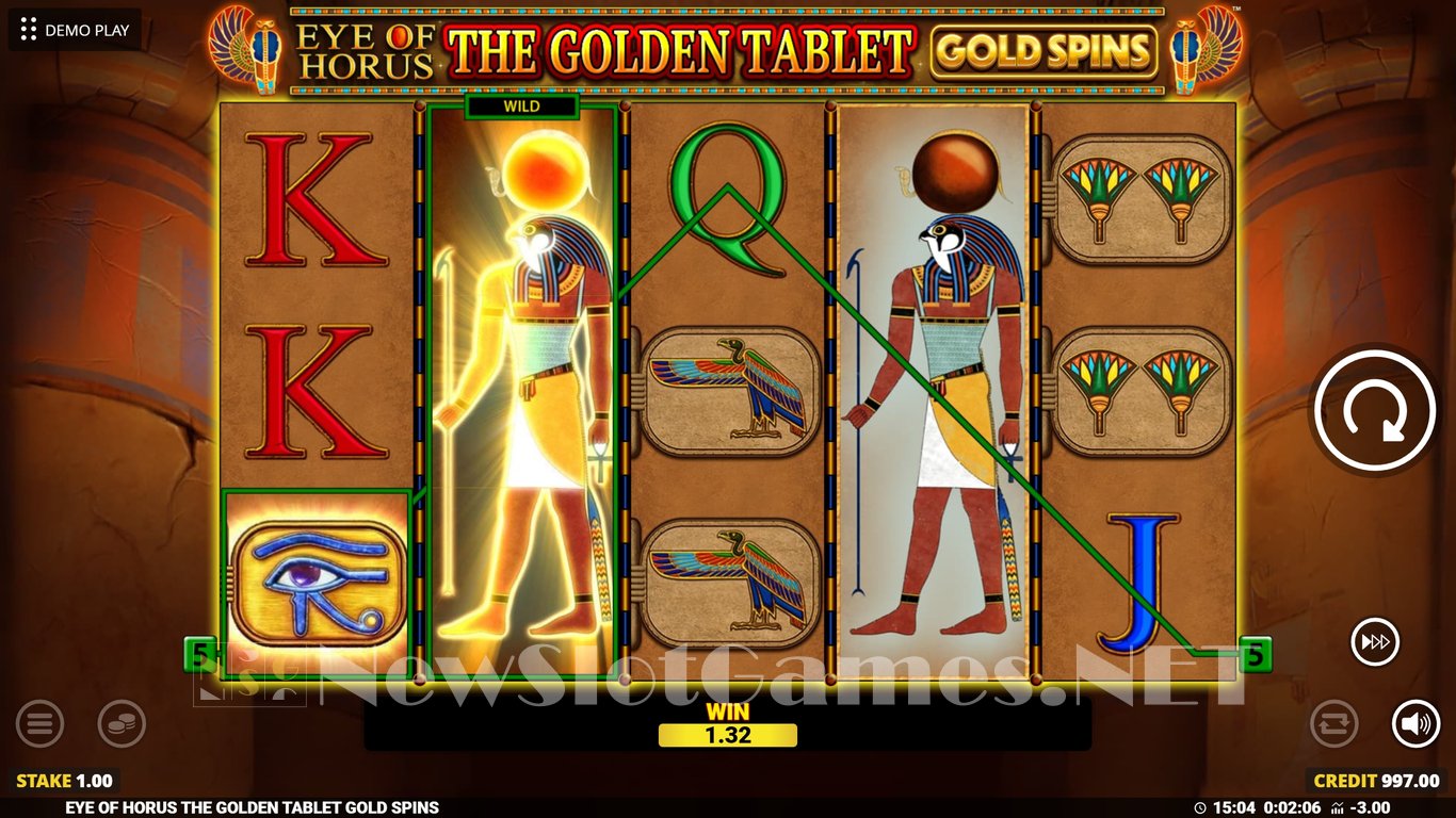 Eye of the Horus Megaways Demo - Încearcă Gratis Slot Egiptean