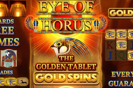 Eye of Horus The Golden Tablet Gold Spins Slot Icon