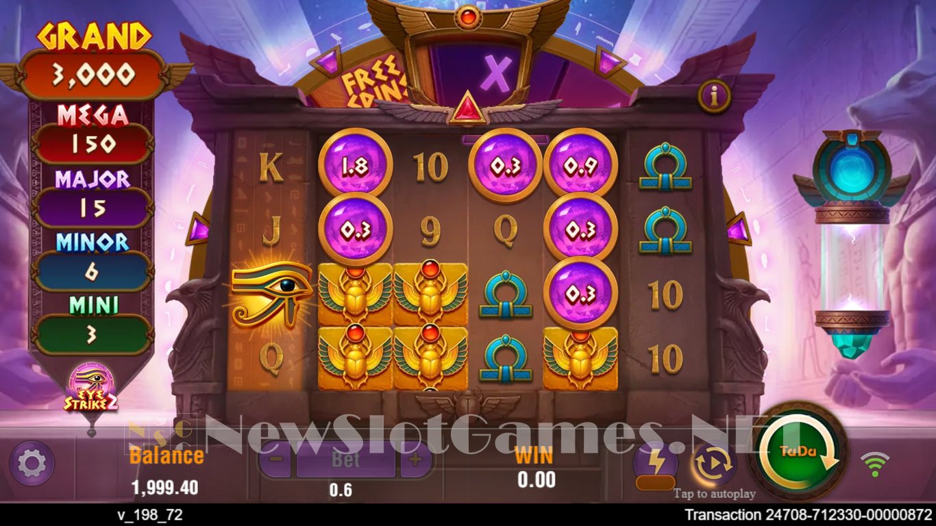 Eye Strike 2 Slot Demo Image