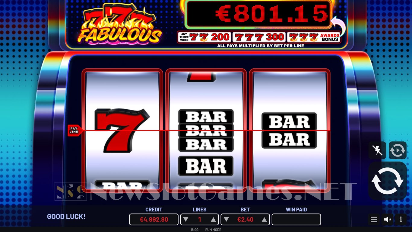 Fabulous 777s Slot Slot Image in Demo - pic. 2