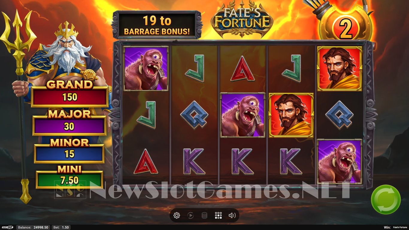 Fates Fortune Slot Demo Image