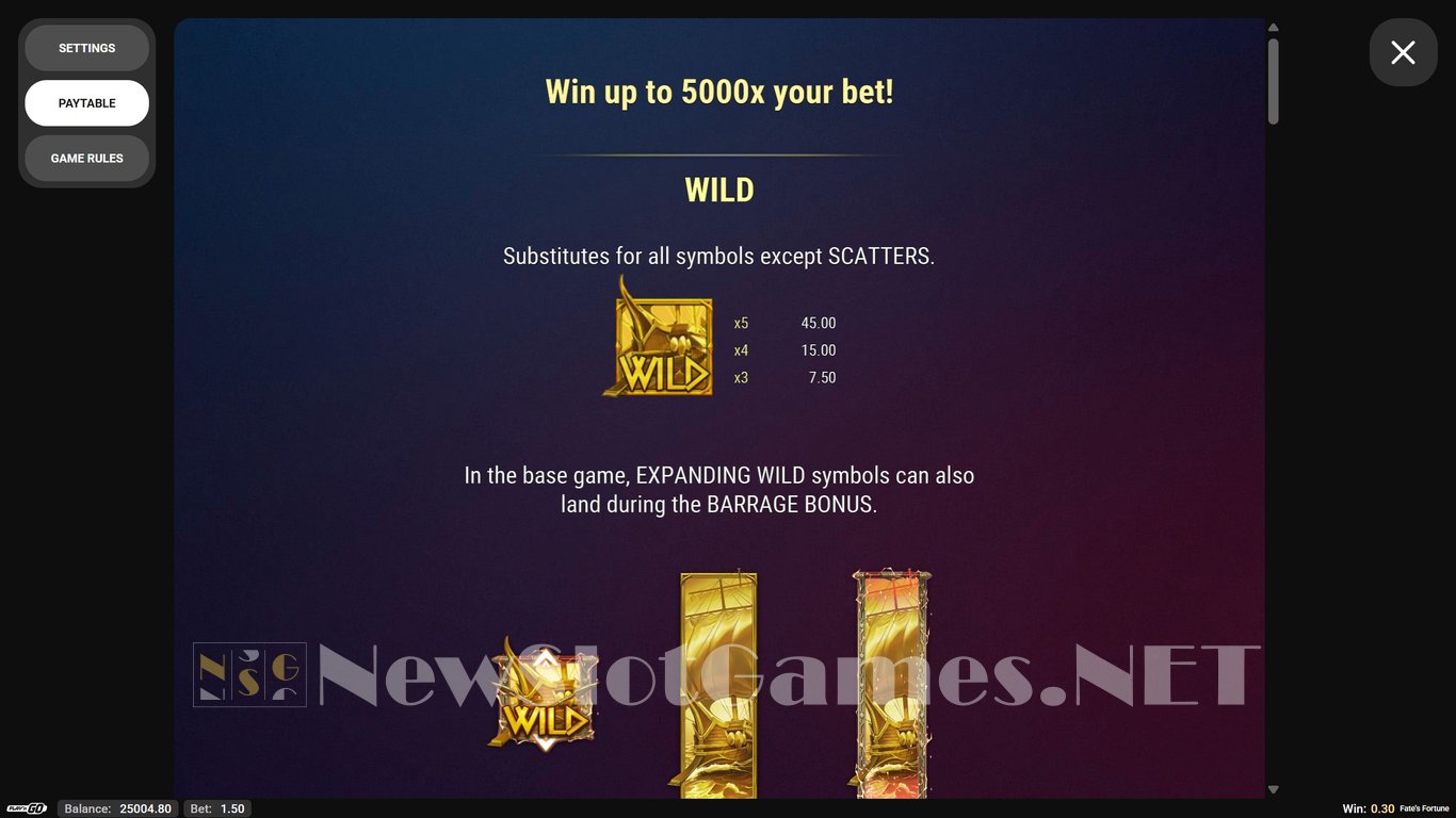 Fates Fortune Slot Slot Image in Demo - pic. 7