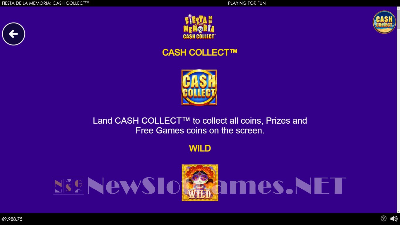 Fiesta de la Memoria Cash Collect Slot Slot Image in Demo - pic. 6