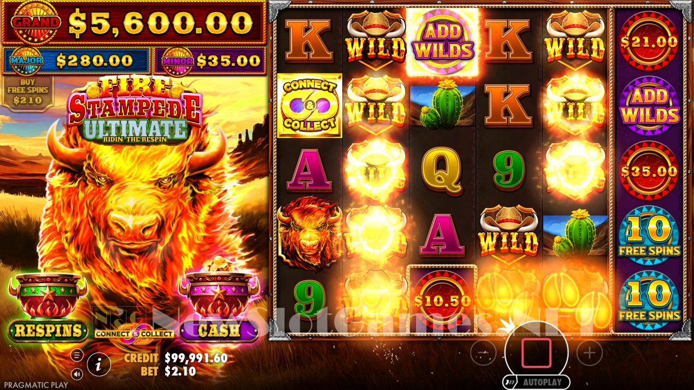 Fire Stampede Ultimate Slot Slot Image in Demo - pic. 3