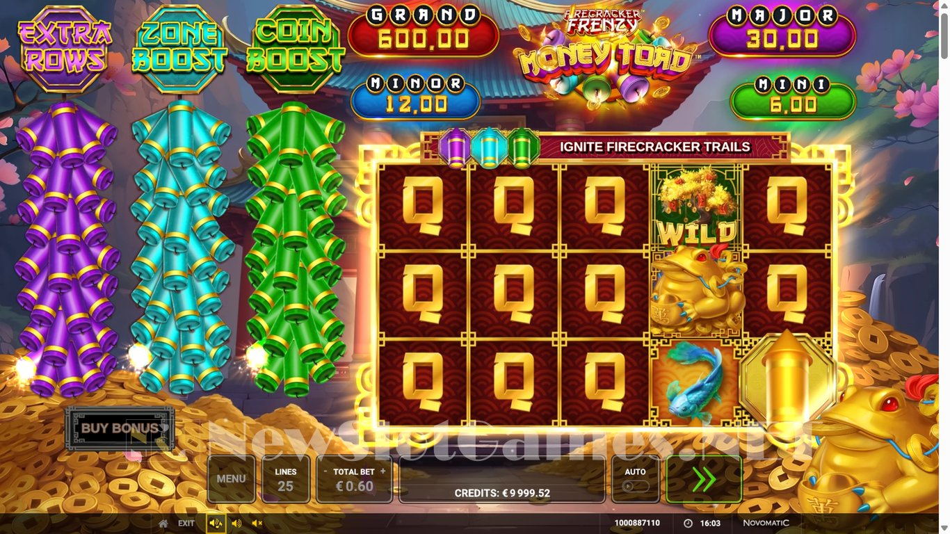 Firecracker Frenzy Money Toad Slot Slot Image in Demo - pic. 2