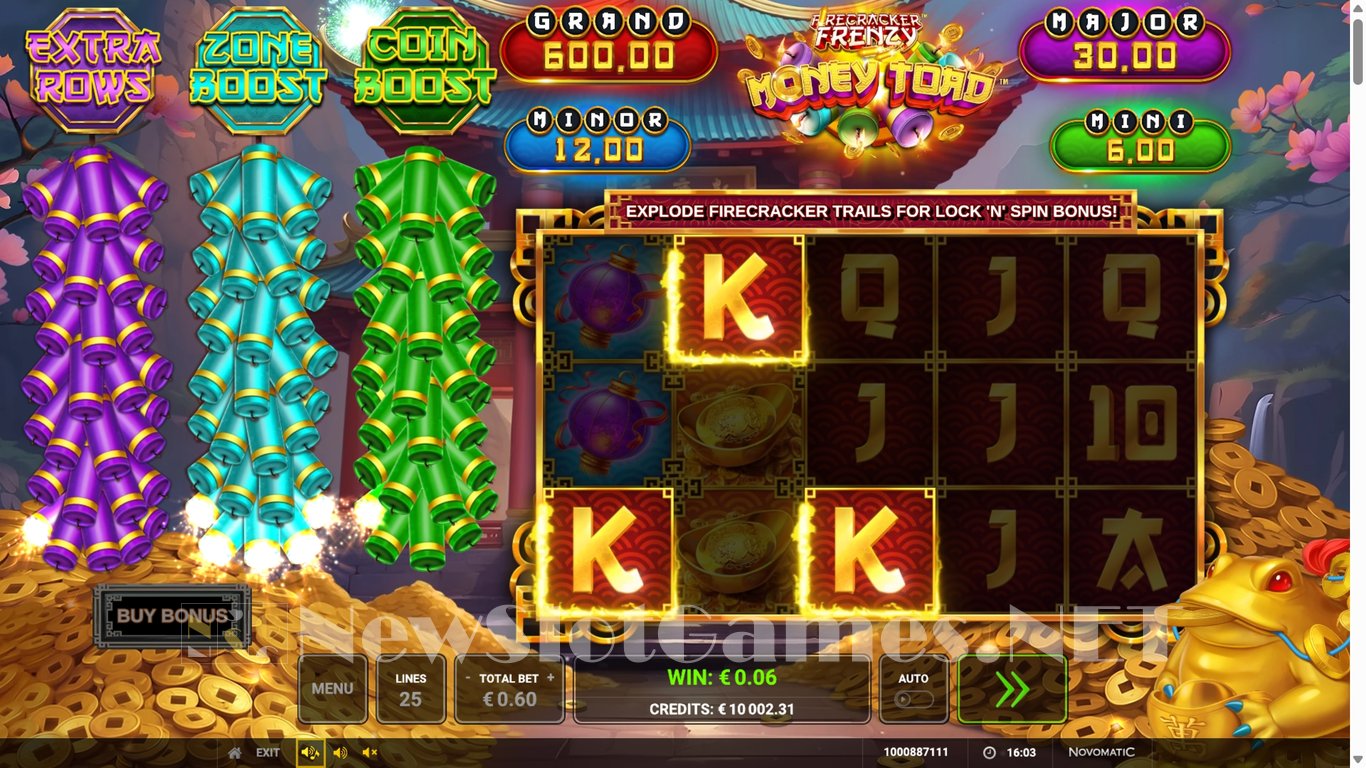 Firecracker Frenzy Money Toad Slot Slot Image in Demo - pic. 3