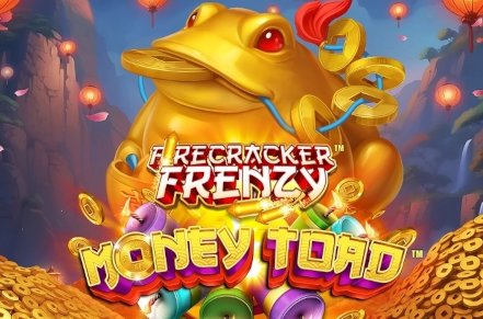 Firecracker Frenzy Money Toad Slot Logo