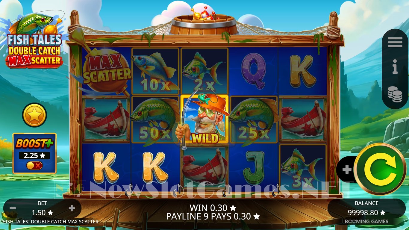 Fish Tales Double Catch Max Scatter Slot Slot Image in Demo - pic. 4