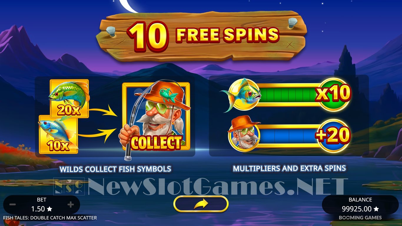 Fish Tales Double Catch Max Scatter Slot Slot Image in Demo - pic. 7