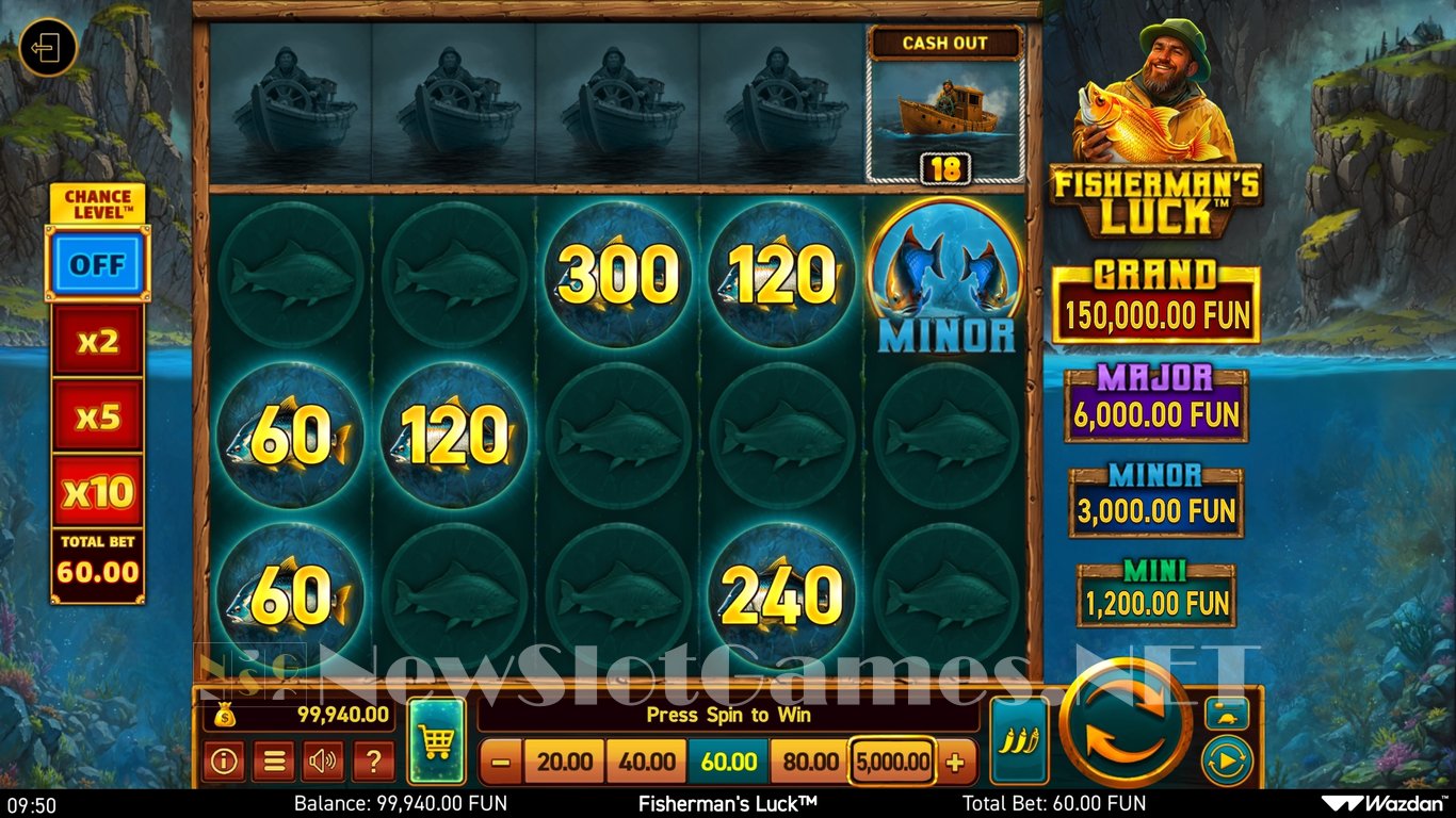 Fishermans Luck Slot Demo Image