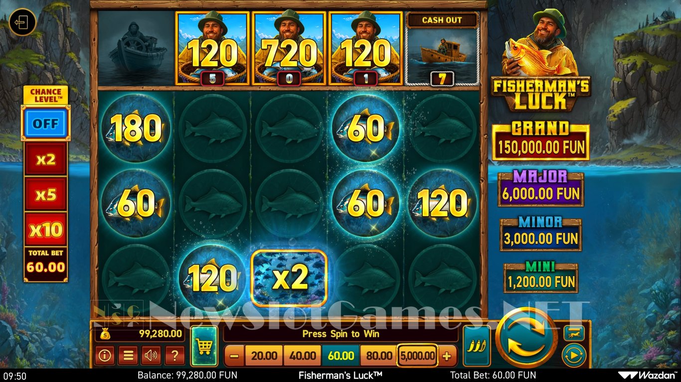 Fishermans Luck Slot Slot Image in Demo - pic. 3
