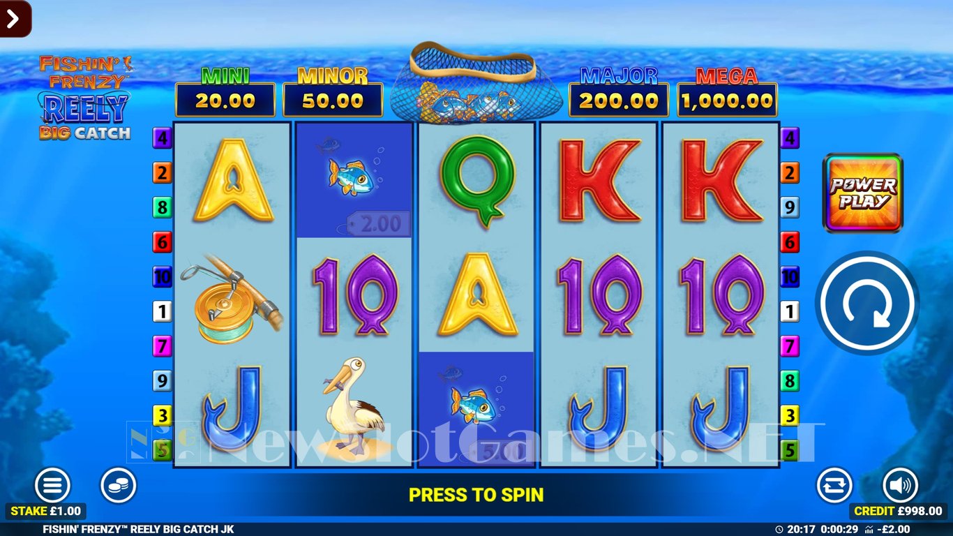 Fishin Frenzy Reely Big Catch Slot Slot Image in Demo - pic. 2
