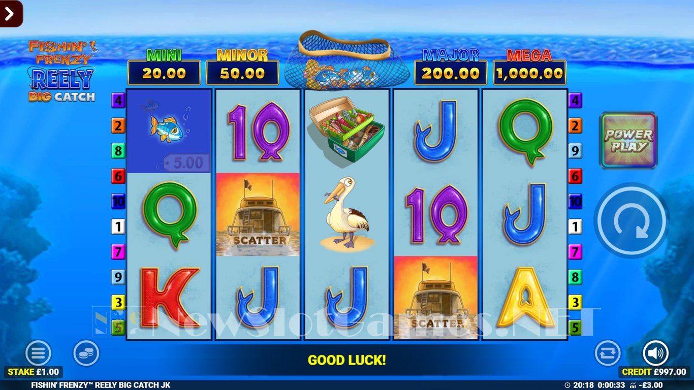 Fishin Frenzy Reely Big Catch Slot Slot Image in Demo - pic. 3