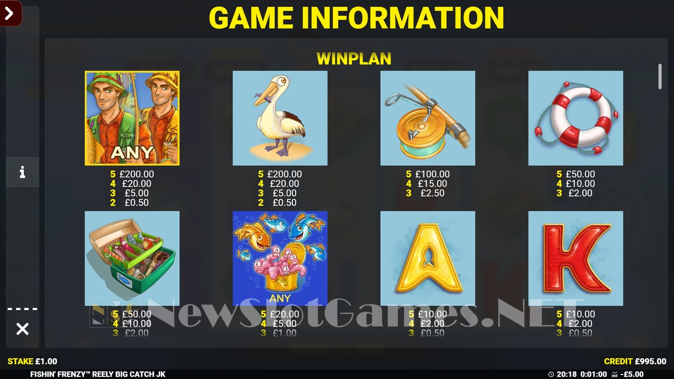Fishin Frenzy Reely Big Catch Slot Slot Image in Demo - pic. 5