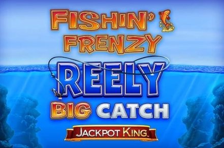 Fishin Frenzy Reely Big Catch Slot Logo