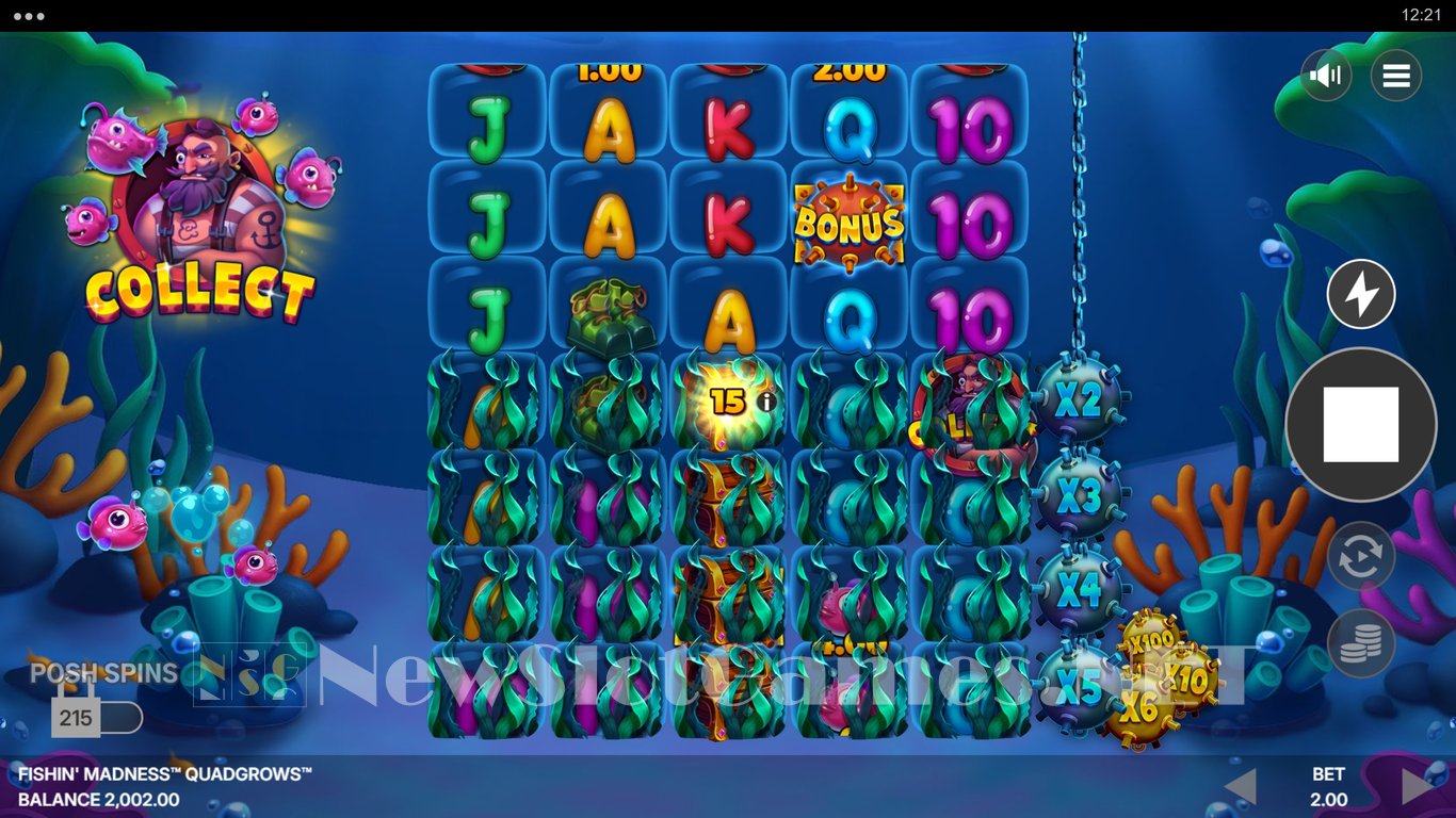 Fishin Madness QUADGROWS Slot Slot Image in Demo - pic. 4