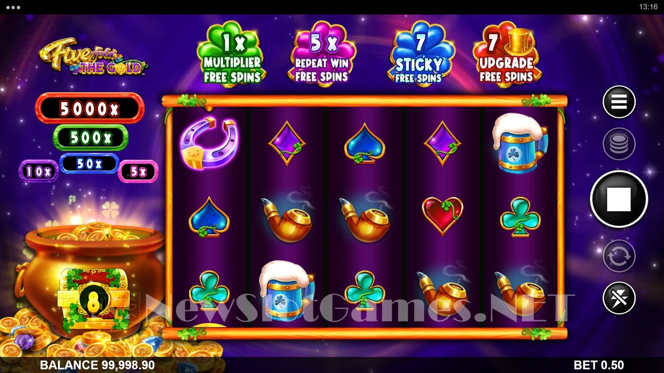Fivefold the Gold Slot Slot Image in Demo - pic. 2