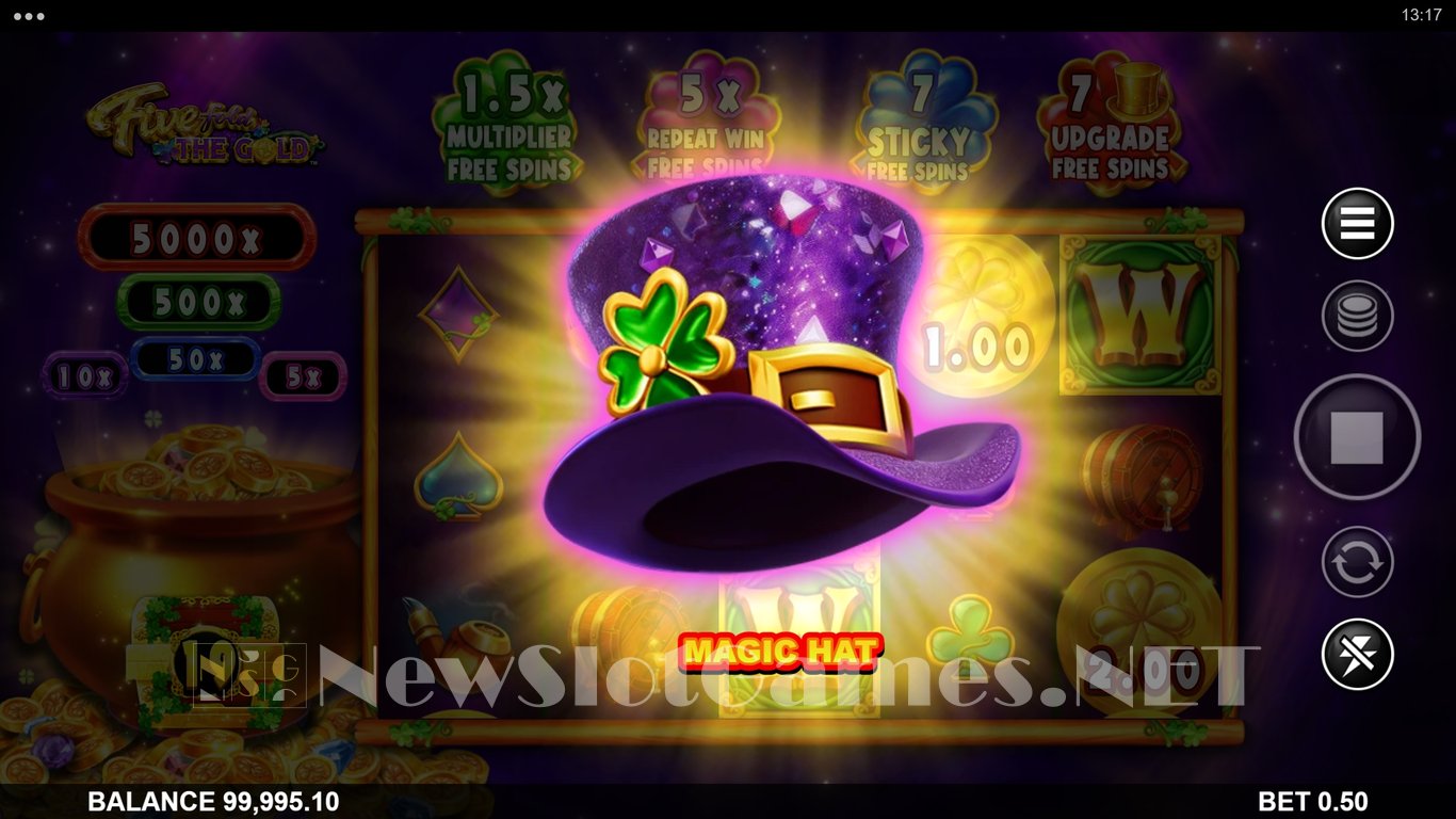 Fivefold the Gold Slot Slot Image in Demo - pic. 4
