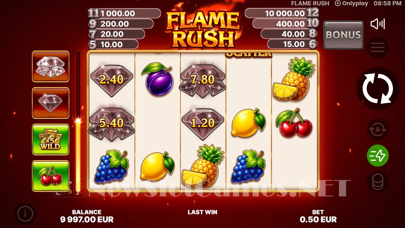 Flame Rush Slot Slot Image in Demo - pic. 2