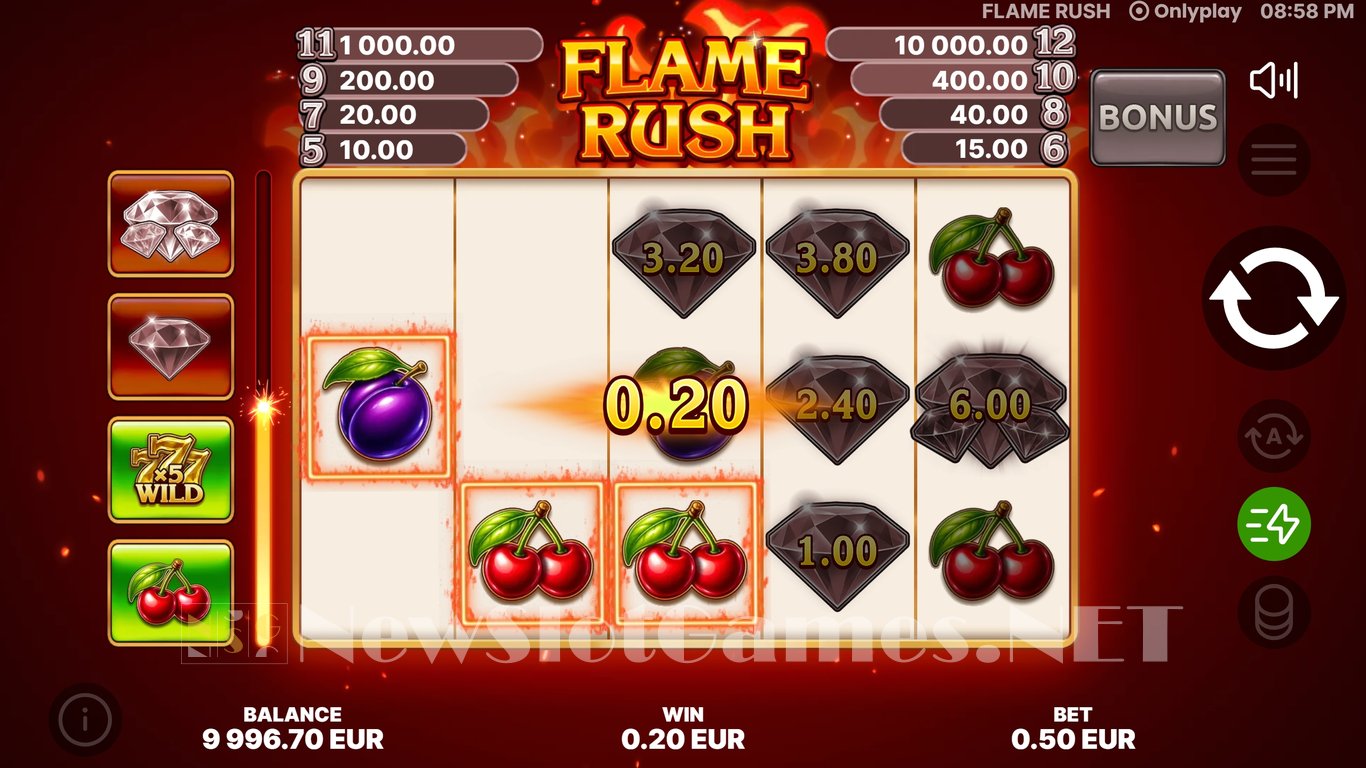 Flame Rush Slot Slot Image in Demo - pic. 3