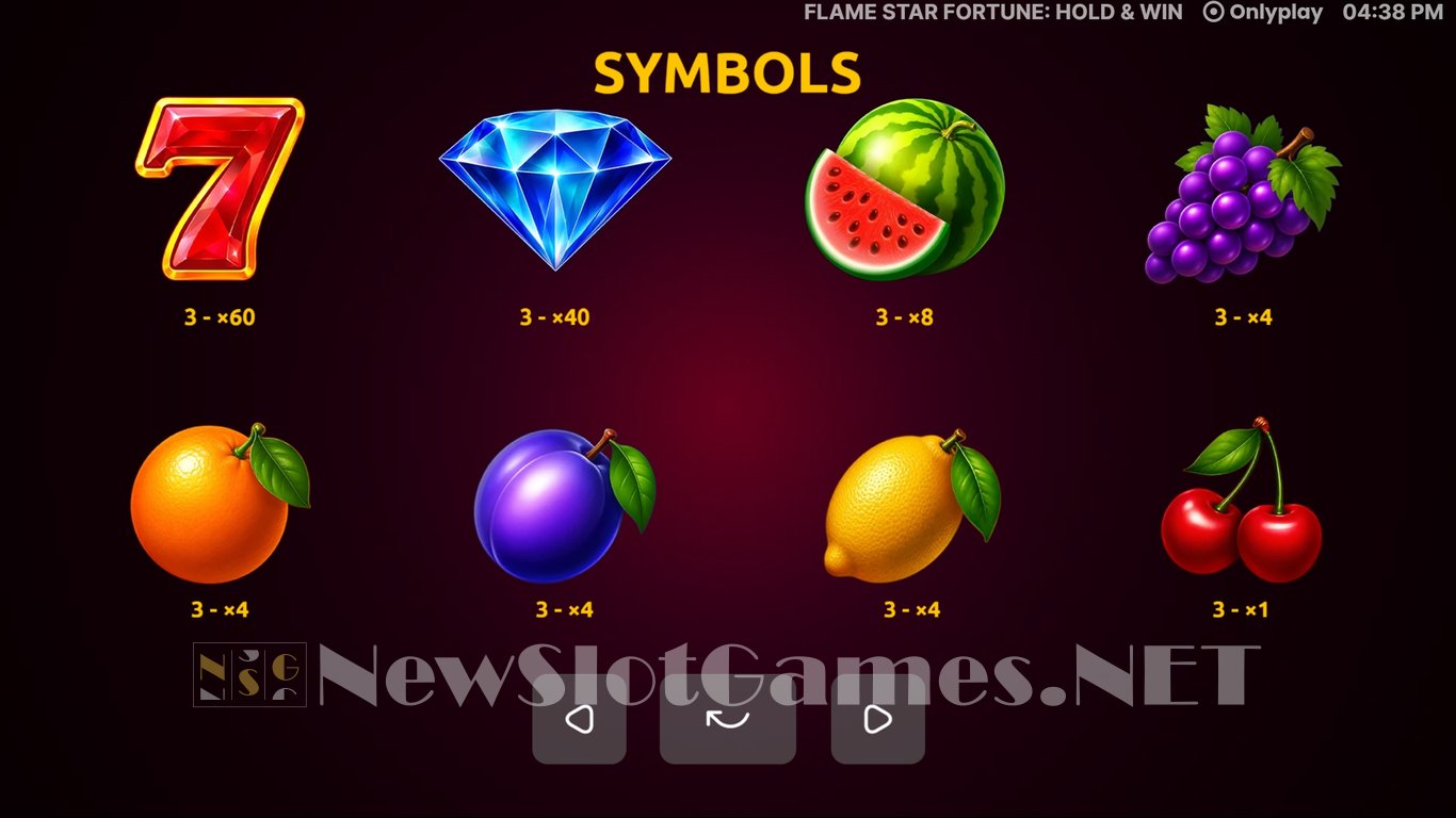 Flame Star Fortune Hold and Win Slot Slot Image in Demo - pic. 4