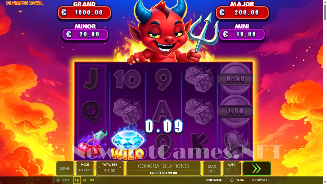 Flaming Devil Slot Slot Image in Demo - pic. 2