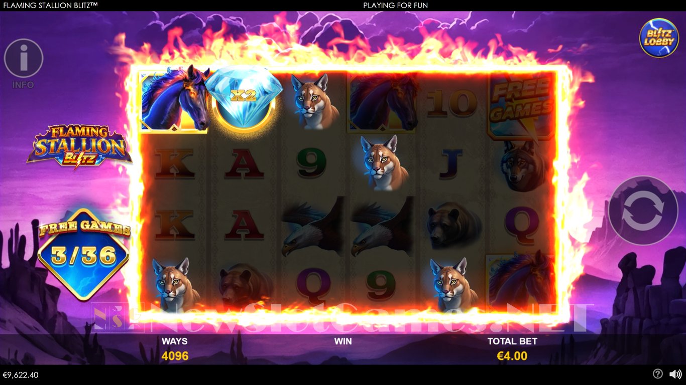 Flaming Stallion Blitz Slot Slot Image in Demo - pic. 10