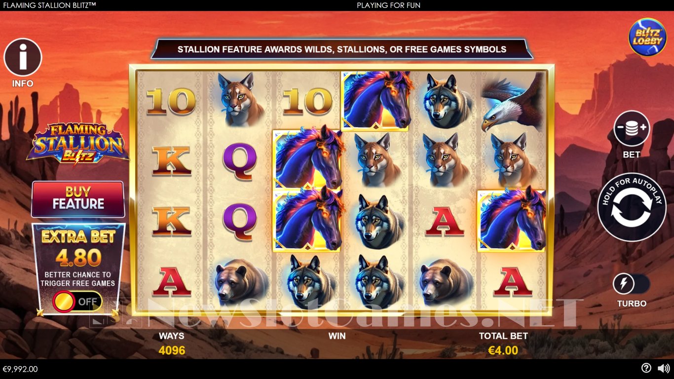 Flaming Stallion Blitz Slot Slot Image in Demo - pic. 2