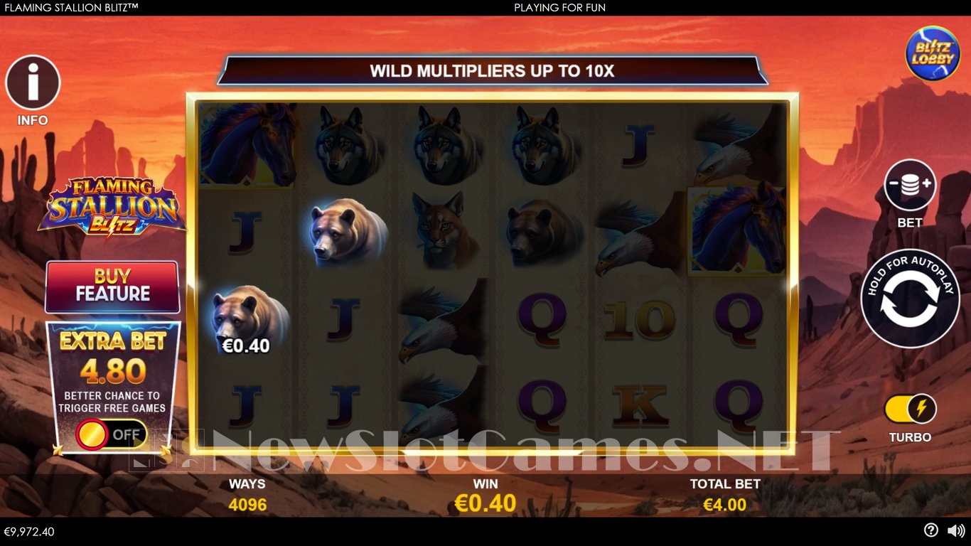 Flaming Stallion Blitz Slot Slot Image in Demo - pic. 3
