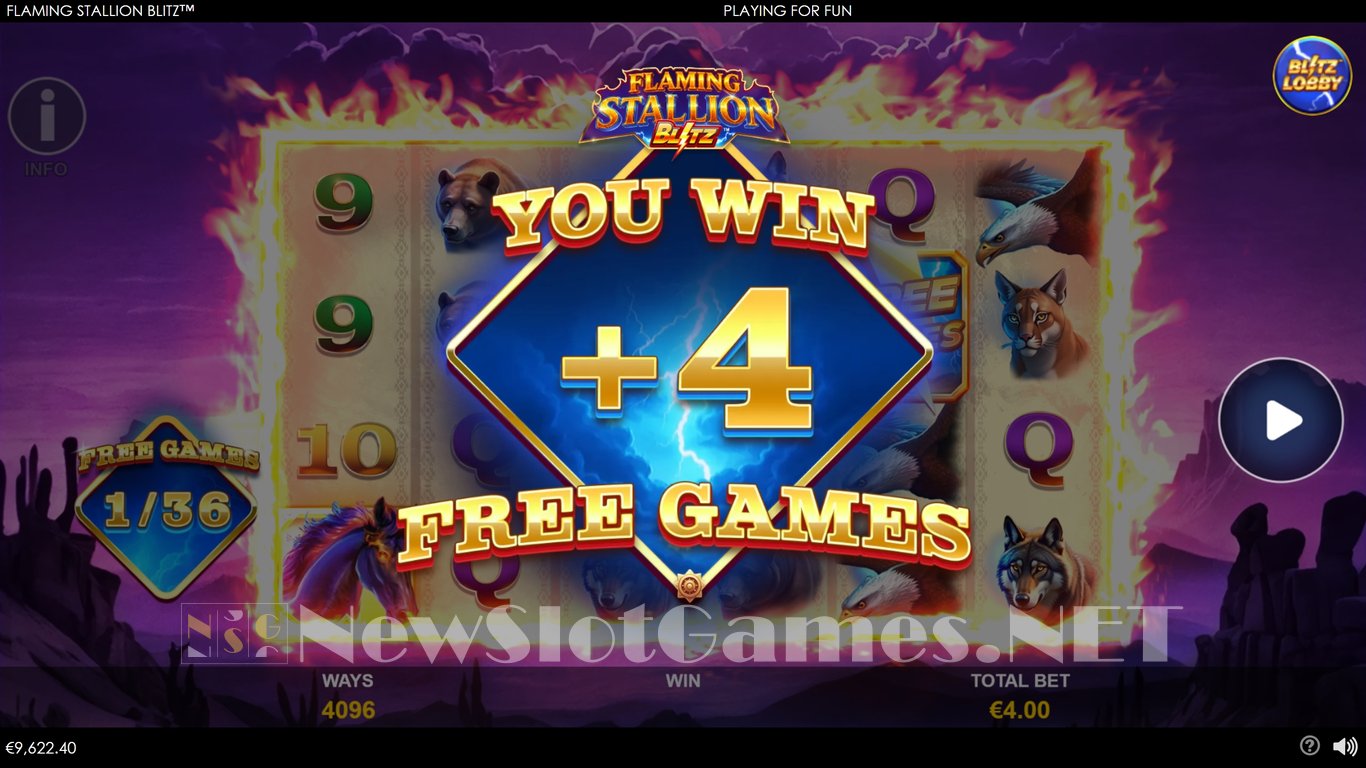 Flaming Stallion Blitz Slot Slot Image in Demo - pic. 9