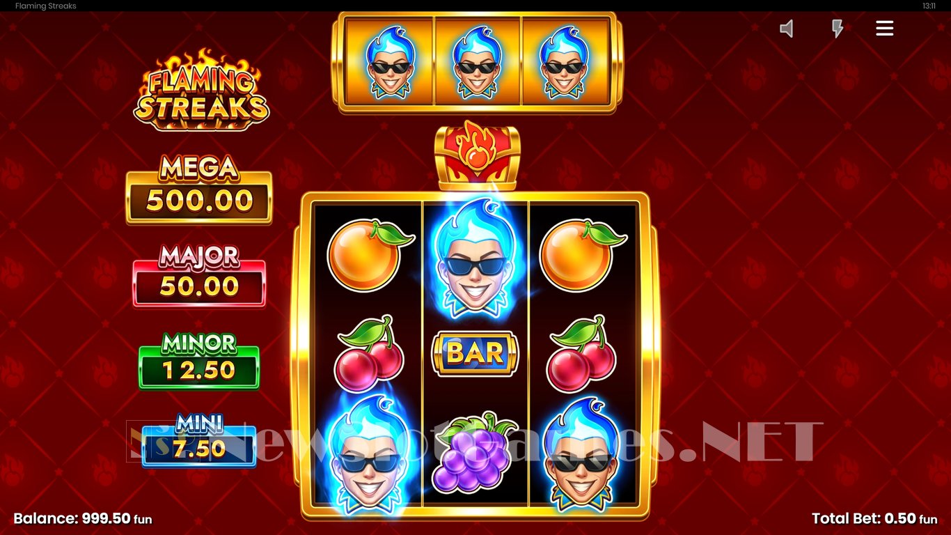 Flaming Streaks Slot Demo Image