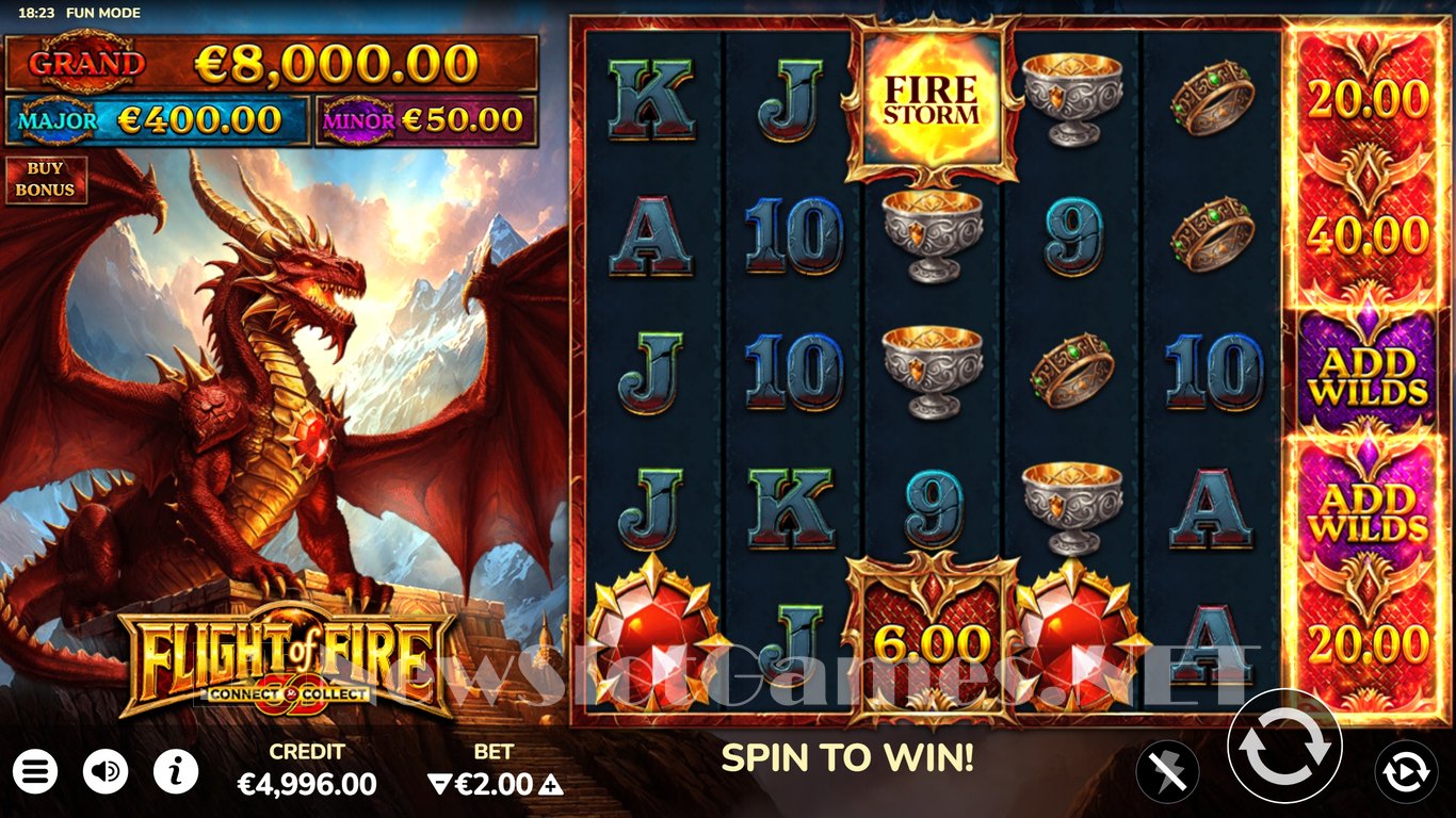 Flight of Fire Slot Slot Image in Demo - pic. 2