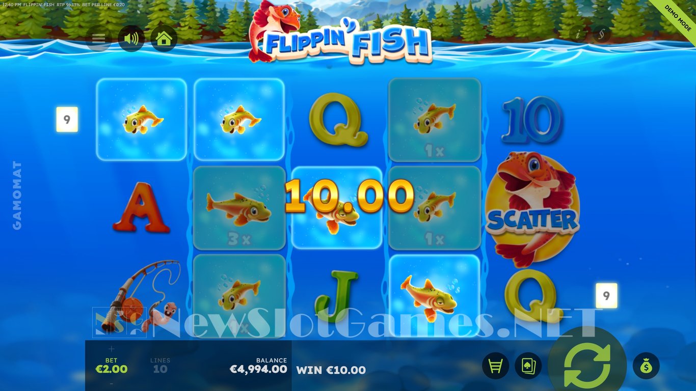 Flippin Fish Slot Slot Image in Demo - pic. 3