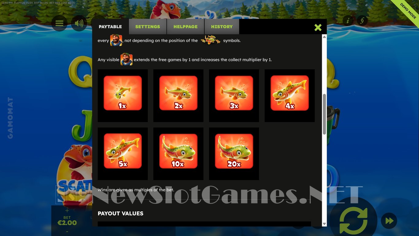 Flippin Fish Slot Slot Image in Demo - pic. 5