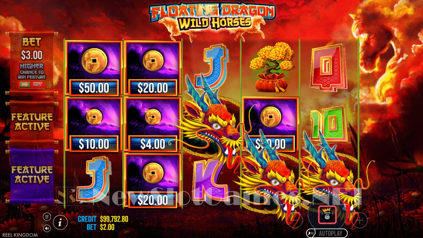 Floating Dragon Wild Horses Slot Slot Image in Demo - pic. 5