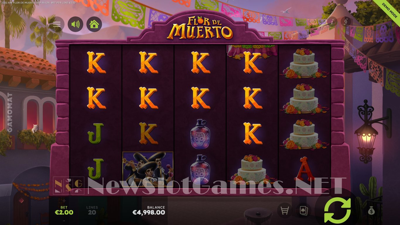Flor de Muerto Slot Demo Image