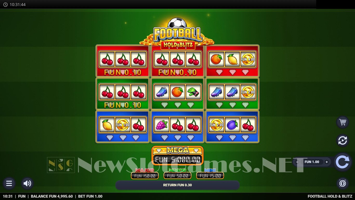Football Hold & Blitz Slot Slot Image in Demo - pic. 3