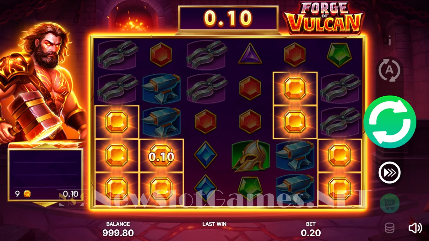 Forge of Vulcan Slot Demo Image