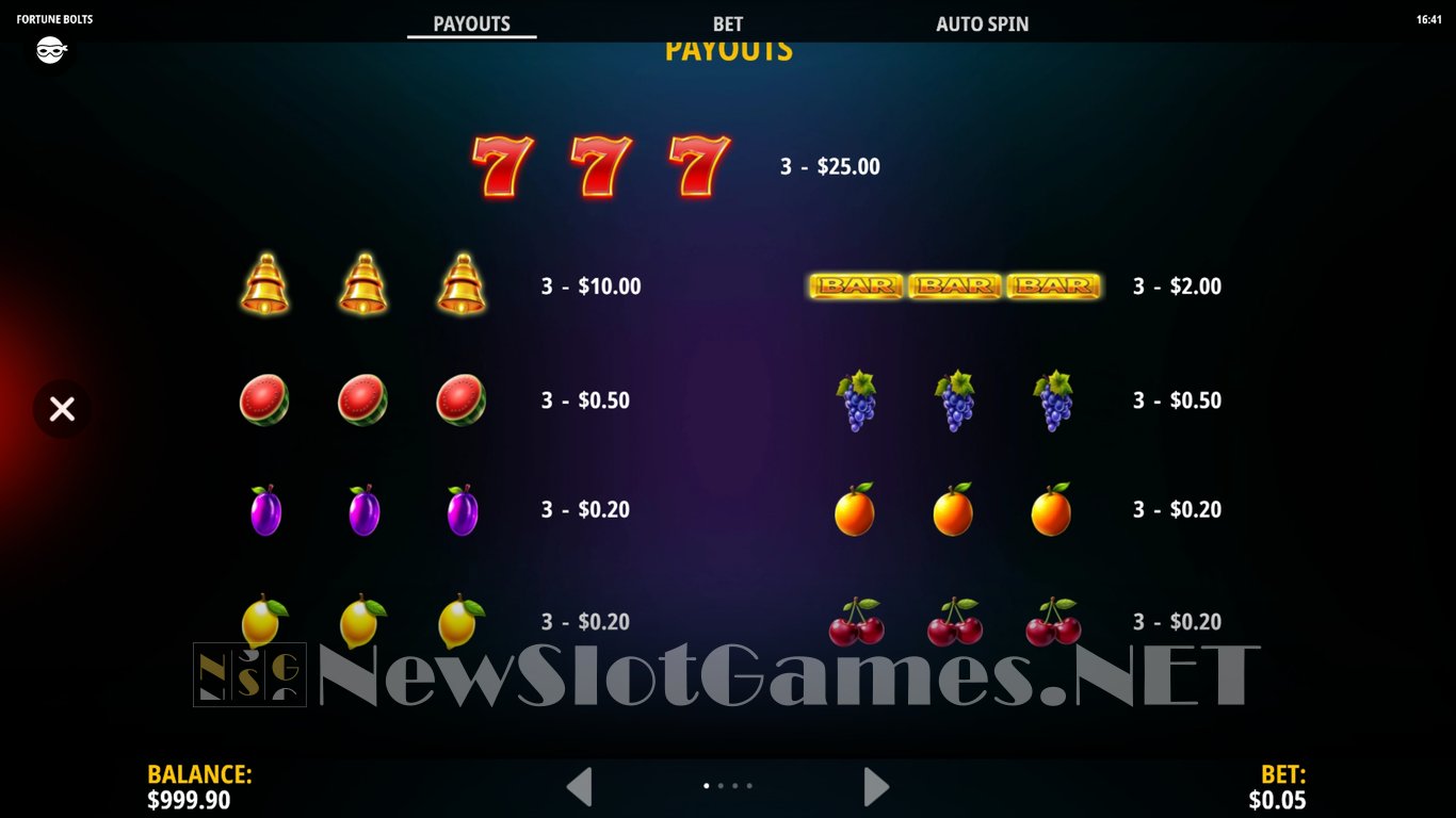 Fortune Bolts Slot Slot Image in Demo - pic. 5
