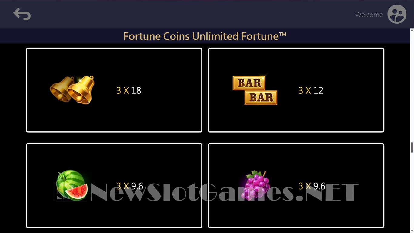 Fortune Coins Unlimited Fortune Slot Slot Image in Demo - pic. 4