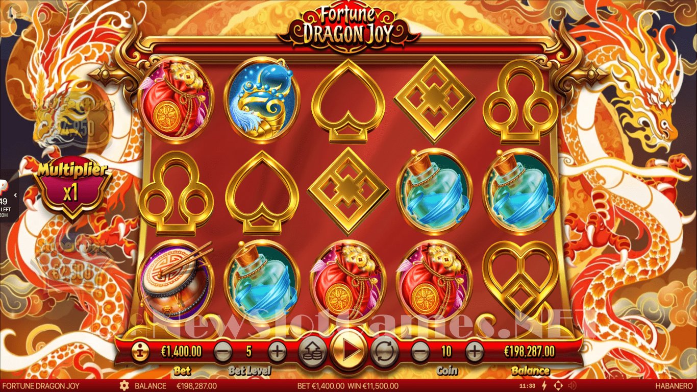 Fortune Dragon Joy Slot Slot Image in Demo - pic. 2