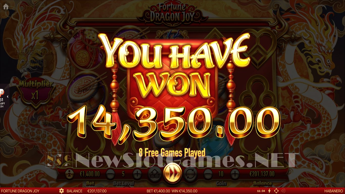 Fortune Dragon Joy Slot Slot Image in Demo - pic. 5