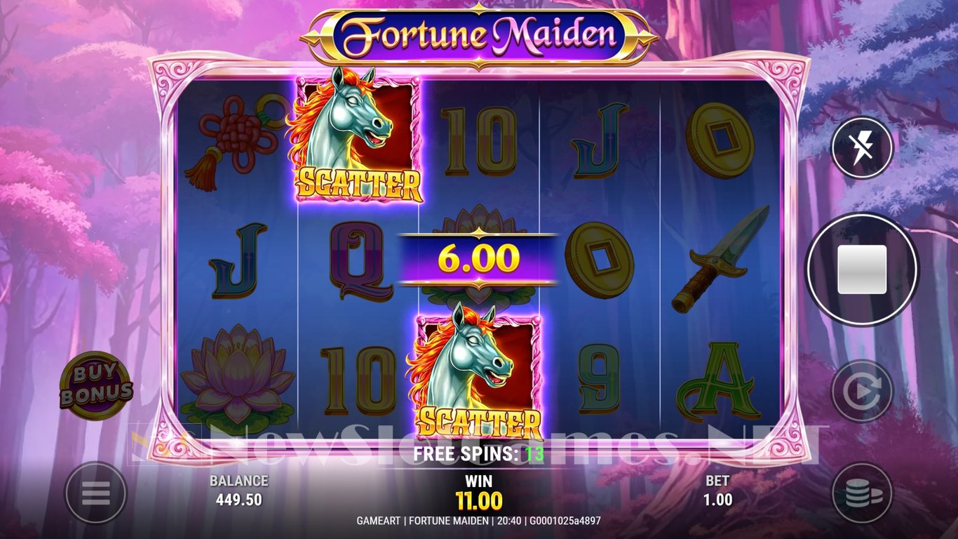Fortune Maiden Slot Slot Image in Demo - pic. 7