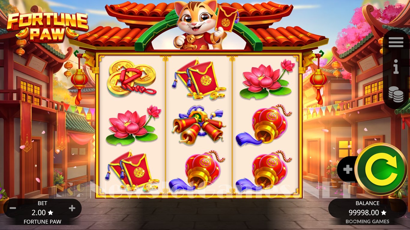 Fortune Paw Slot Demo Image