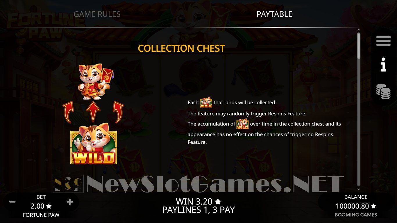 Fortune Paw Slot Slot Image in Demo - pic. 6