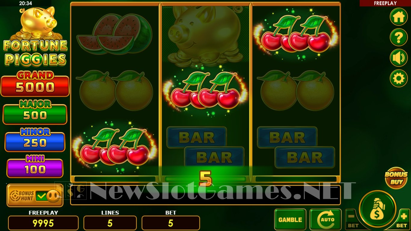 Fortune Piggies Slot Demo Image