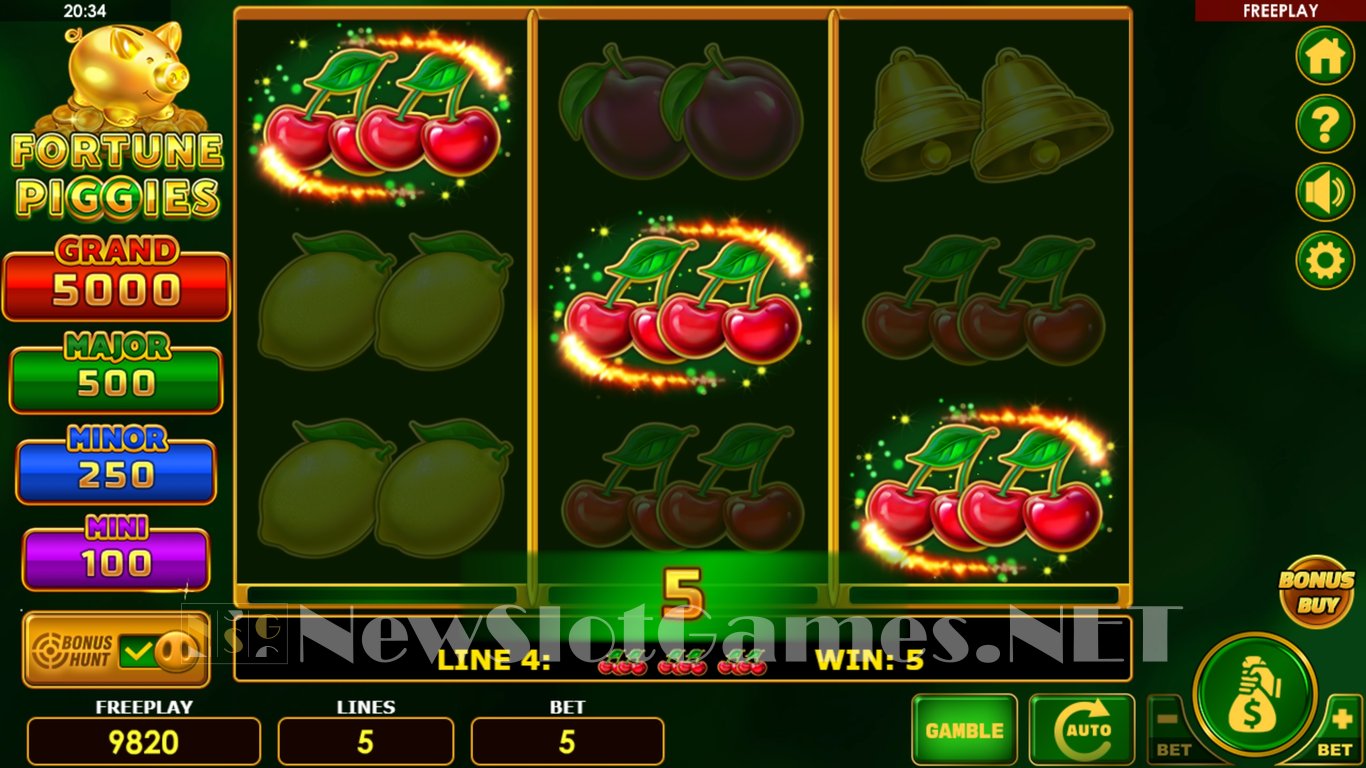 Fortune Piggies Slot Slot Image in Demo - pic. 5