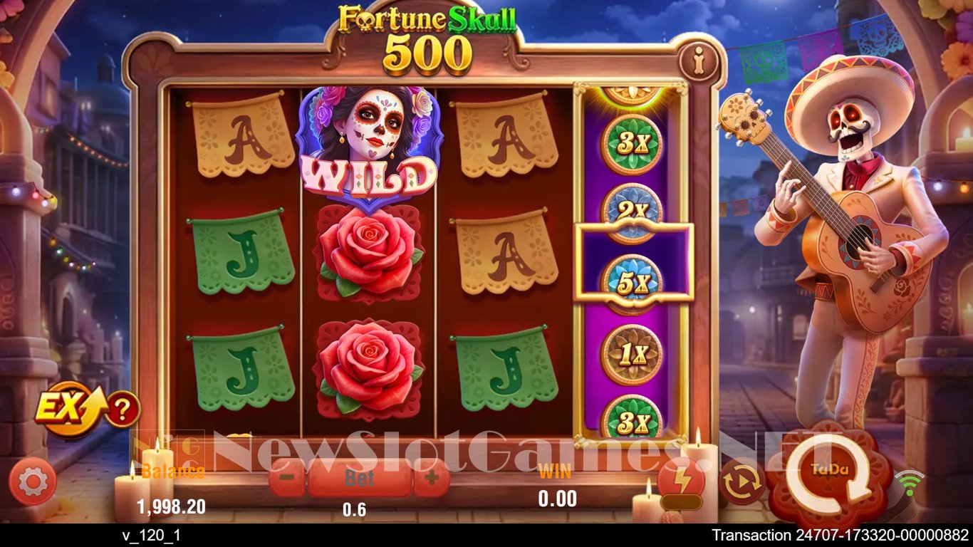 Fortune Skull 500 Slot Slot Image in Demo - pic. 2