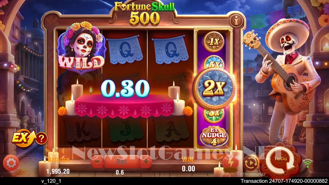 Fortune Skull 500 Slot Slot Image in Demo - pic. 3